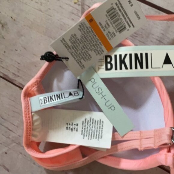 The Bikini Lab Underwire coral Bikini Top S - Picture 7 of 8